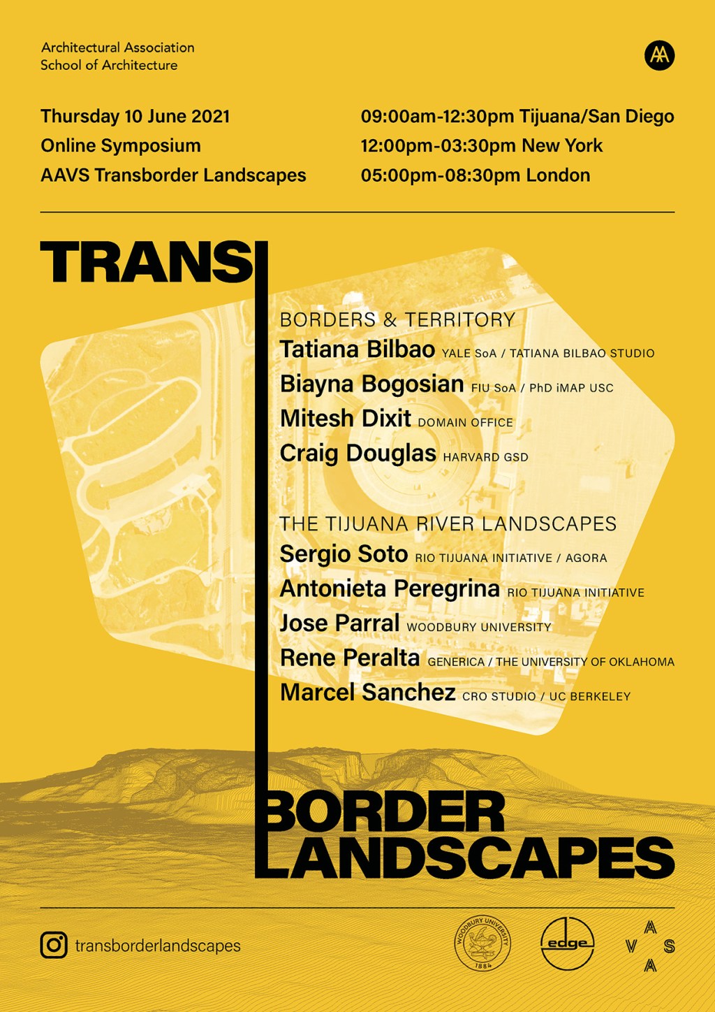The TRANSBORDER LANDSCAPES online symposium addresses complex socio-political, climate and territorial questions around the issue of borders
